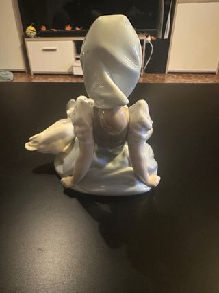 Figura Lladró Niña con Patos