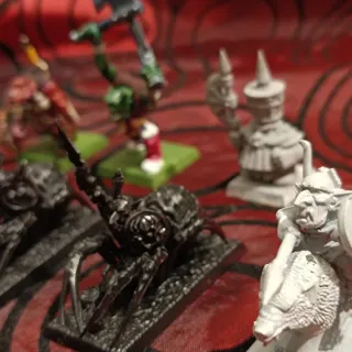 LOTE FIGURAS WARHAMMER OLD SCHOOL + JINETES IMPRIM