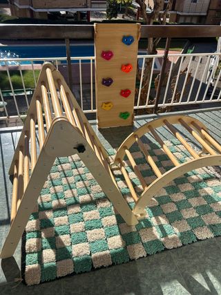 Juego Escalada Montessori Madera