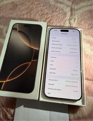iPhone16 Pro Max 256GB FACTURA