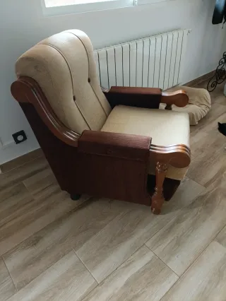 Sofá 3 plazas + 2 sillones individuales