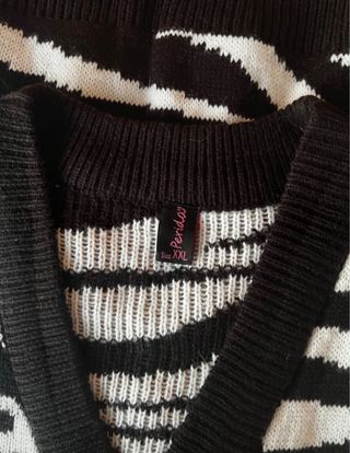 Zebra Vintage Cardigan