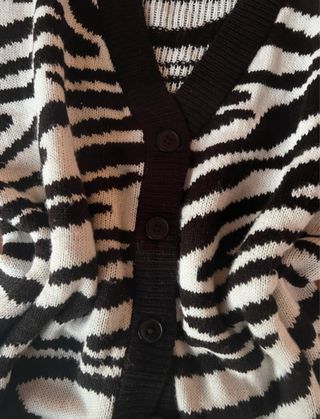 Zebra Vintage Cardigan