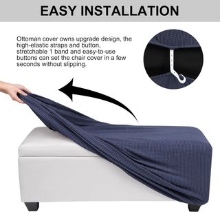 PiccoCasa - Fodera per pouf ad alta elasticità