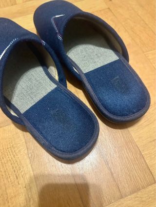 Zapatillas/Pantuflas Azul Marino