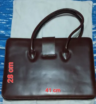 Bolso ejecutivo piel marrón