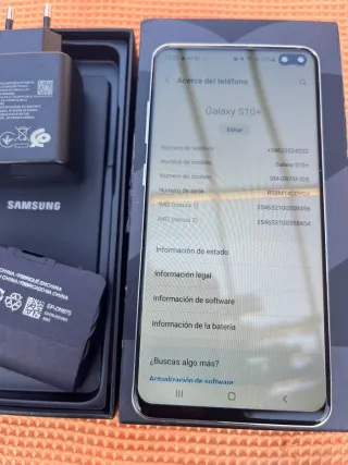 Samsung Galaxy S10 Plus Nero