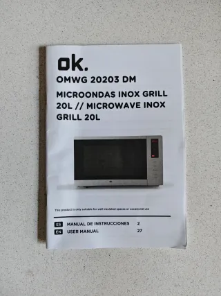 Microondas OK OMWG 20203 DM 700W