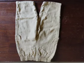 Calças cargo bege 18 meses