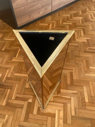 Paragüero espejo triangular