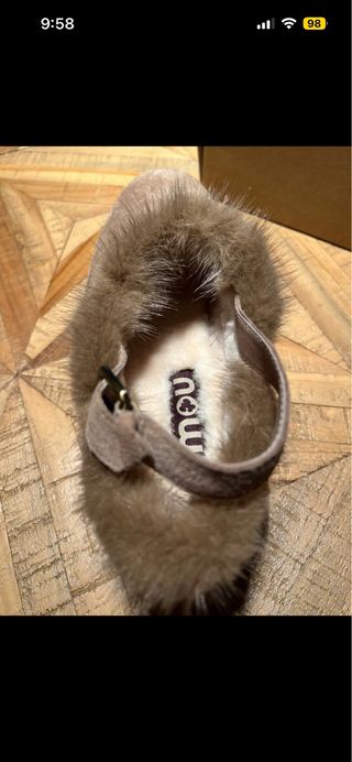 Zuecos Mou Beige Talla 38