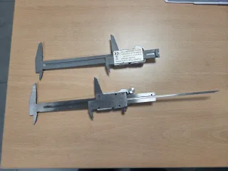 2 Calibres Digitales Electrónicos