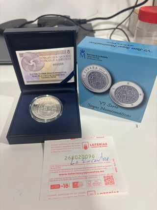 Moneda 10 Euros 4 Reales 2015 Proof