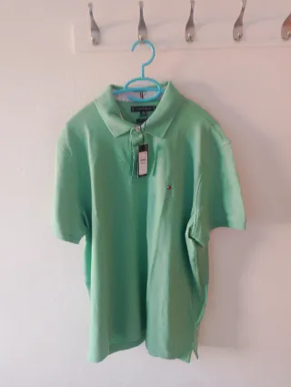 Polo Tommy Hilfiger Talla XL Verde