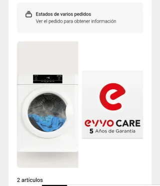 Secadora Evvo 3kg Mini