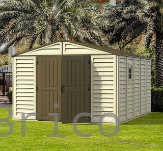 Caseta PVC Woodbridge Plus 405x324x233 cm - Duramax