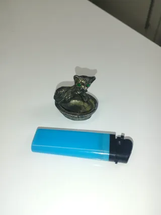 Guarda anillos vintage de bronce