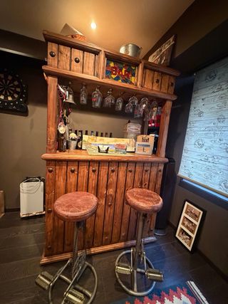 Aparador Rústico Madera con Cajones