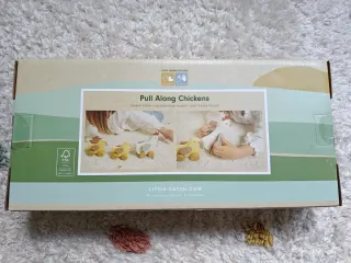 Juguete arrastrable Little Dutch pollitos
