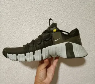 T47 Nike Free Metcon 5 Verde y Amarillo