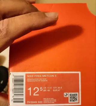 T47 Nike Free Metcon 5 Verde y Amarillo