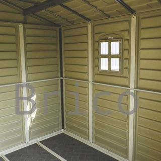 Caseta PVC Woodside 239x324x233 cm - Duramax