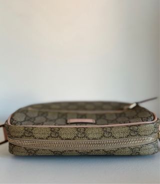 Borsa Gucci GG Supreme Camera Bag Rosa