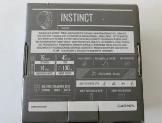 Reloj Garmin Instinct GPS Negro/Gris