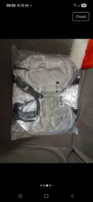 Borsone Philipp Plein Argento Nuovo