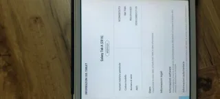 Tablet Samsung Bianca
