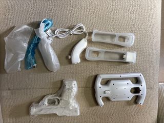 Lote mandos, pistola y fundas Wii