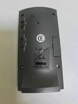 Radio Reloj Despertador Digital Plata