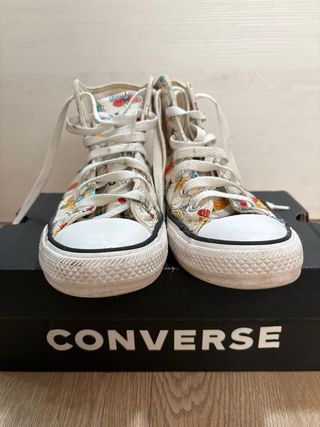 Converse Hi Top Estampado Insectos