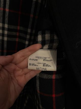 Abrigo Burberrys vintage lana auténtico