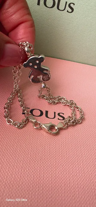 Pulsera Tous Oso Plata