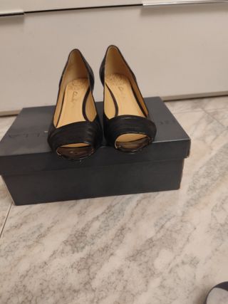 Zapatos de tacón Clarks negros