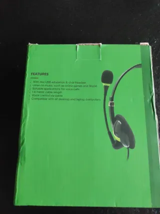 Auriculares USB Educación y Chat