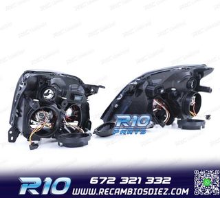 FAROS OPEL VECTRA C 02-05 SIGNUM 03-05 OJOS ANGEL FONDO NEGR