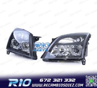 FAROS OPEL VECTRA C 02-05 SIGNUM 03-05 OJOS ANGEL FONDO NEGR