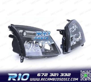 FAROS OPEL VECTRA C 02-05 SIGNUM 03-05 OJOS ANGEL FONDO NEGR