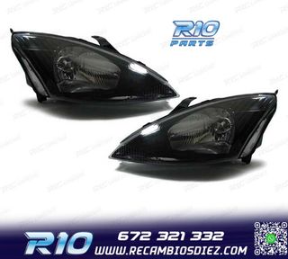 FAROS FORD FOCUS 98-01 FONDO NEGRO