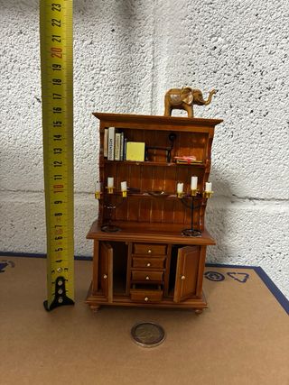 Mueble Casa Muñecas Madera