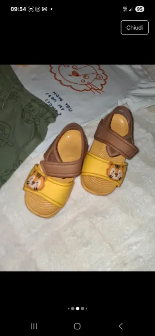 Completo 2-3 anni Tigre e Leone Fagottino