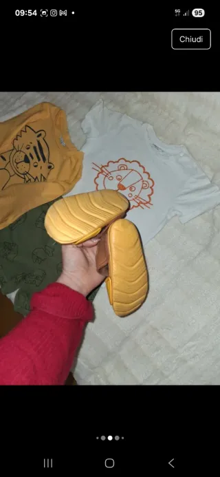 Completo 2-3 anni Tigre e Leone Fagottino