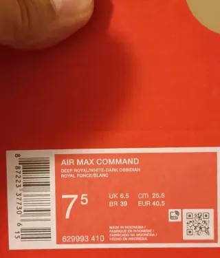 T40,5 Nike Air Max Command