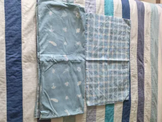 Juego funda nórdica y almohada cuna