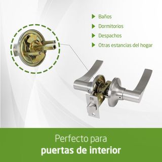 Amig - Manilla de paso con picaporte - Roseta para