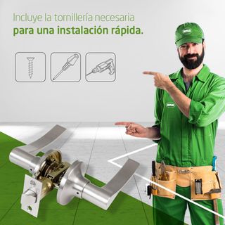 Amig - Manilla de paso con picaporte - Roseta para