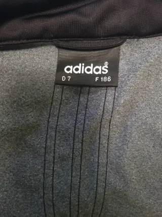 Chaqueta Adidas Gris y Negra