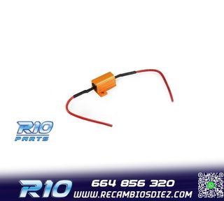 RESISTENCIA MATRÍCULA CANBUS ERROR DE LUZ 10W